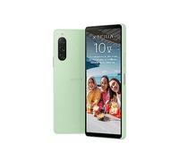 Sony Xperia 10 V - Smartphone Android, Téléphone Portable 6,1 Pouces 21:9 OLED - Triple Objectif - Prise Audio 3,5 mm - Android 13-6 Go de RAM - 128 Go de Stockage - Indice IP65/6 - Vert Sauge