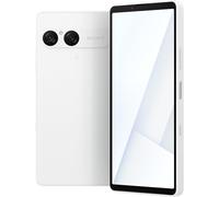 Sony Xperia 10 VII - 6,1 Pouces 19,5:9 OLED avec 120 Hz, Batterie 5 000 mAh, Objectif Ultra Grand Angle 16 mm, Audio 3,5 mm, Android 15, IP65/68, Double SIM Hybride, Blanc