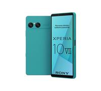 Sony Xperia 10 VII - 6,1 Pouces 19,5:9 OLED avec 120 Hz, Batterie 5 000 mAh, Objectif Ultra Grand Angle 16 mm, Audio 3,5 mm, Android 15, IP65/68, Double SIM Hybride, Turquoise