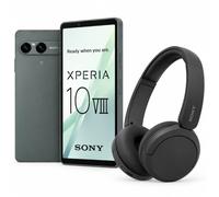 Sony Xperia 10 VIII | Smartphone léger - Longue autonomie - Gris givré + WHCH530