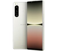 Sony Xperia 5 IV - Smartphone Android, Téléphone Portable Ecran 6.1 Pouces 21:9 Wide HDR OLED - Taux de rafraichissement de 120Hz - Triple Objectif (avec Un revêtement ZEISS T*) - 8Go RAM (Ecru)