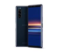 Sony Xperia 5 - Smartphone débloqué 4G (Ecran 21: 9 Cinemawide OLED de 6, 1" - 128 Go - Double SIM - Android Pie) - Bleu
