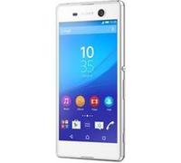 Sony XPERIA M5 - 4G smartphone - RAM 3 Go / Mémoire interne 16 Go - microSD slot - Écran LCD - 5" - 1920 x 1080 pixels - rear camera 21,5 MP - front camera 13 MP - blanc Blanc G