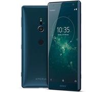 Sony XPERIA XZ2 - 4G smartphone - RAM 4 Go / Mémoire interne 64 Go - microSD slot - Écran LCD - 5.7" - 2160 x 1080 pixels - rear camera 19 MP - front camera 5 MP - avec Sony Quick Charger UCH12 - vert