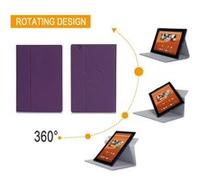 Sony Xperia Z4 Tablet - Housse protection UltimKaz Cuir Style violette - Etui coque XEPTIO tablette tactile Sony Xperia Z4 Tablet 10.1 pouces violet - Accessoires pochette cover XEPTIO case G