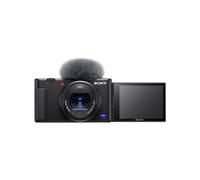 Sony ZV-1 Appareil Photo Numérique 20.1MP Exmor RS CMOS 1" Zoom 2.7x Vidéo 4K UHD Ecran LCD 3" Wi-Fi Noir, référence ZV1AB.CE3