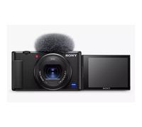 Sony ZV-1 Caméra numérique dédiée au vlogging, compacte, poignée de préhension, zoom optique 2,7x, 4K, 20,1 MP