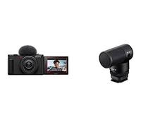 Sony ZV-1 II | Appareil Photo Vlog numérique - écran orientable pour Le vlogging - Objectif Zoom Grand Angle - vidéo 4K - Microphone omnidirectionnel ECM-G1 - Microphone(Batterie et sans Fil)