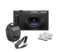 Sony ZV-1 II | Caméra Hybride de Voyage Haut de Gamme | Capteur 1", zoom grand-angle, photos 20 MP, vidéo 4K, transfert smartphone, 2 batteries et housse incluses