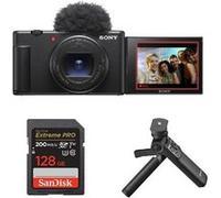ZV-1 II noir + Sony GP-VPT2BT noir + SanDisk 128Go Extreme PRO UHS-I SDXC