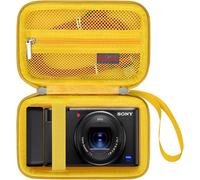 Sony ZV-1/ZV-1F/ZV-1 II étui de Transport pour Appareil Photo numérique,4K Video Streaming Camera Hard Travel Housse de Rangement Sac de Rangement Rack de Rangement. Jaune
