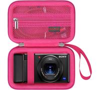 Sony ZV-1/ZV-1F/ZV-1 II étui de Transport pour Appareil Photo numérique,4K Video Streaming Camera Hard Travel Housse de Rangement Sac de Rangement Rack de Rangement. Framboises