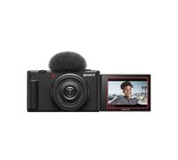 Sony ZV-1F Vlog Camera Appareil photo numérique (affichage à angle variable, vidéo 4K, enregistrement lourd, fonctions Vlog) - Noir (renouvelé)