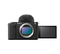 Sony ZV-E1 Appareil Vlog Hybride Plein Format, 4K 60p, 12.2 MP, Noir | Optiques interchangeables, Stabilisation numérique 5 axes, IA & autofocus avancé, Streaming direct 4K 30p