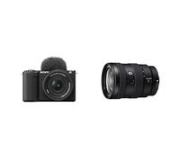 Sony ZV-E10 II | Appareil Hybride à objectifs interchangeables APS-C avec 16-50 mm f/3.5-5.6 (Vidéo 4K60p 4:2:2 10 Bits, 26 MP, Stab. Digitale, Eye AF en Temps réel) + 1655G