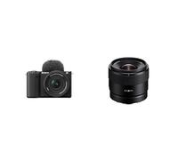 Sony ZV-E10 II | Appareil Hybride à objectifs interchangeables APS-C avec 16-50 mm f/3.5-5.6 (Vidéo 4K60p 4:2:2 10 Bits, 26 MP, Stab. Digitale, Eye AF en Temps réel) + 11F18