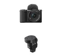 Sony ZV-E10 II | Appareil Hybride à objectifs interchangeables APS-C en kit avec Le E PZ 16-50mm II + Micro-Canon Digital ECM-M1 (Compact, 8-en-1, sans câble, Auto-alimenté)
