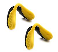 SOODASE 2 Pcs Jaune Remplacement des plaquettes nasales Pour Oakley EVZero Des lunettes de soleil