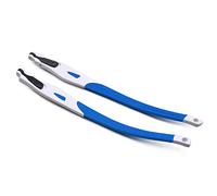 SOODASE Bleu Kit Caoutchouc Cadre Blanc de Remplacement pour Oakley Crosslink Cadre de Lunettes