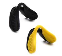 SOODASE Noir/Jaune Remplacement des plaquettes nasales Pour Oakley EVZero Des lunettes de soleil