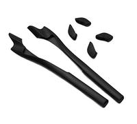 SOODASE Noir Kit caoutchouc silicone de rechange Pour Oakley Half Jacket 2.0 Des lunettes de soleil