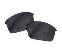 SOODASE Pour Oakley Bottle Rocket Des lunettes de soleil Noir Verres de remplacement polarisés