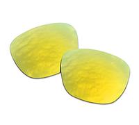 SOODASE Pour Oakley Enduro Des lunettes de soleil Doré Verres de remplacement polarisés