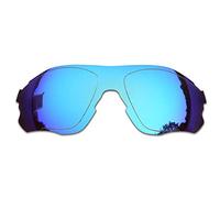 SOODASE Pour Oakley EVZero Des lunettes de soleil Bleu Verres de remplacement polarisés