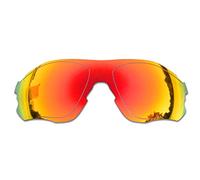 SOODASE Pour Oakley EVZero Des lunettes de soleil Rouge Verres de remplacement polarisés