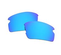 SOODASE Pour Oakley Flak 2.0 Des lunettes de soleil Bleu Verres de remplacement polarisés