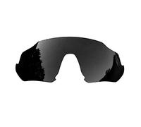 SOODASE Pour Oakley Flight Jacket Des lunettes de soleil Noir Verres de remplacement polarisés