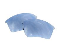 SOODASE Pour Oakley Half Jacket 2.0 XL Des lunettes de soleil Argenté Verres de remplacement polarisés