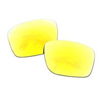 SOODASE Pour Oakley Mainlink Des lunettes de soleil Doré Verres de remplacement polarisés
