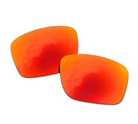 SOODASE Pour Oakley Mainlink Des lunettes de soleil Rouge Verres de remplacement polarisés