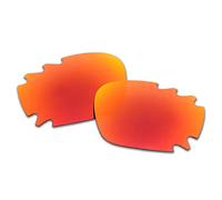SOODASE Pour Oakley Racing Jacket Vented Des lunettes de soleil Verres de remplacement polarisés