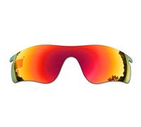SOODASE Pour Oakley Radarlock Path Des lunettes de soleil Rouge Verres de remplacement polarisés