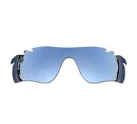 SOODASE Pour Oakley Radarlock Path Vented Des lunettes de soleil Argenté Verres de remplacement polarisés