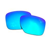 SOODASE Pour Oakley Sliver XL Des lunettes de soleil Bleu Verres de remplacement polarisés