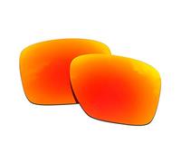 SOODASE Pour Oakley Sliver XL Des lunettes de soleil Rouge Verres de remplacement polarisés