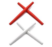 SOODASE Rouge/Blanc Kit Caoutchouc Silicone de Rechange pour Oakley Whisker des Lunettes de Soleil