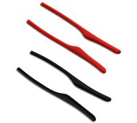 SOODASE Rouge/Noir Kit De Remplacement En Caoutchouc Pour Oakley Keel Tech/Blade Monture de Lunettes