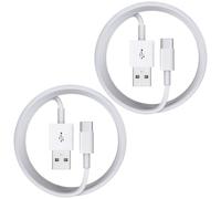 Soodyoow 2 Pièces 2m USB-A to USB-C Câble de Charge Rapide, 60W 3A Cable USB A vers USB C, pour Apple iphone 16 15 Plus Câbles USB, pour Samsung, iPad Pro, Android