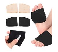 SooGree Lot de 2 paires de coussinets pour la plante du pied - Coussinets doux et confortables pour avant-pied - Coussinets en gel pour soulager la douleur - Pour homme et femme (2 paires-S)