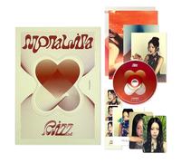 SOOJIN - 2nd EP [RIZZ] (Temptation Ver.) Out Box + Photo Book + CD-R + Folding Poster + Mini Poster + 3Cut Photo + Polaroid + Photo Card + 2 Extra Photocards