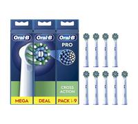 Oral-B CrossAction 9 pièce(s) Blanc