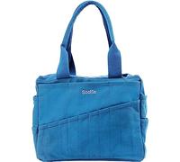 Soolla Sac de Studio : Organiseur Lavable pour Fournitures artistiques et poterie, 30 Poches, 10 Couleurs, fourre-Tout en Toile, Adultes, étudiants, Enfants (Blueberry Bliss)