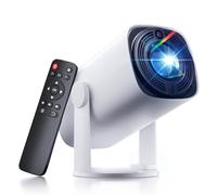 SOOMFON Rétroprojecteur Portable 1080P Supporté - Mini VidéoProjecteur Bluetooth pour Téléphone Focus électrique Auto Keystone HDMI/TV Stick/USB/iPhone/Android