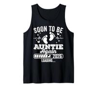 Soon to Be Auntie Again 2026 Chargement de l'annonce de Grossesse Débardeur