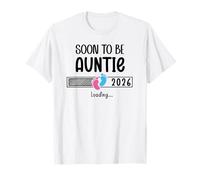Soon to Be Auntie est 2026 New Aunt Loading First Time Aunt T-Shirt