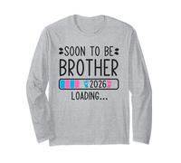 Soon to Be Brother 2026 Chargement de l'annonce de Grossesse Manche Longue